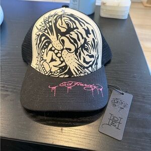 Ed Hardy Tiger Trucker Hat